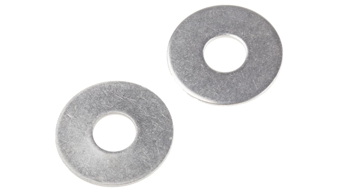 RS PRO Unterlegscheiben für M10 Schrauben A2 304 Kotflügel-, 1.50mm x 10.50mm x 30.0mm, Edelstahl