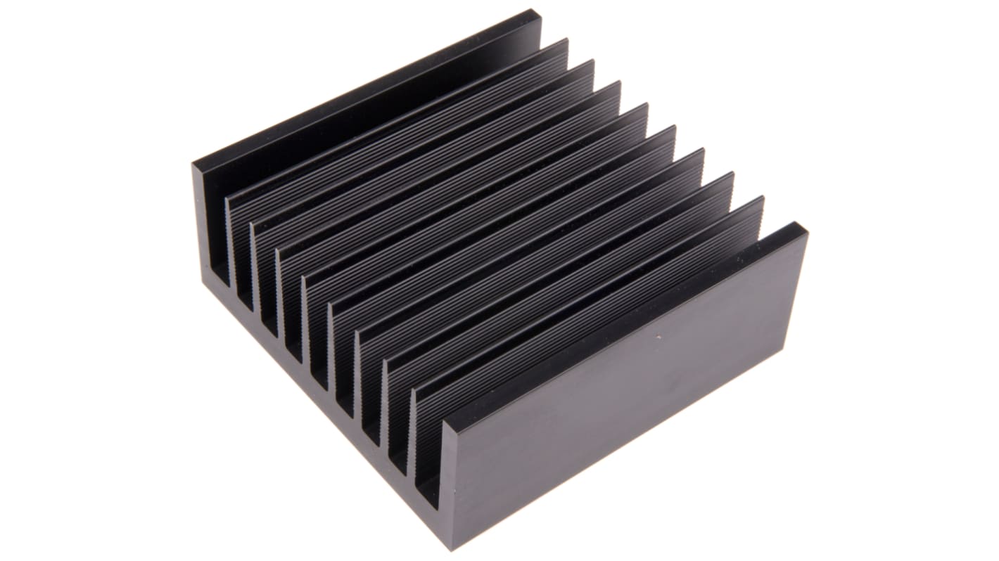 AAVID THERMALLOY Heatsink, Universal Square Alu, 1.2K/W, 100 x 100 x 40mm