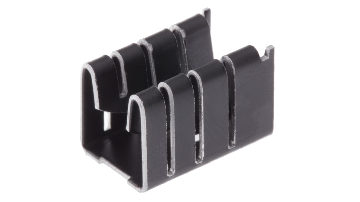Disipador AAVID THERMALLOY Negro, 20.3°C/W, dim. 19.5 x 12.7 x 13mm para TO-220, TO-262