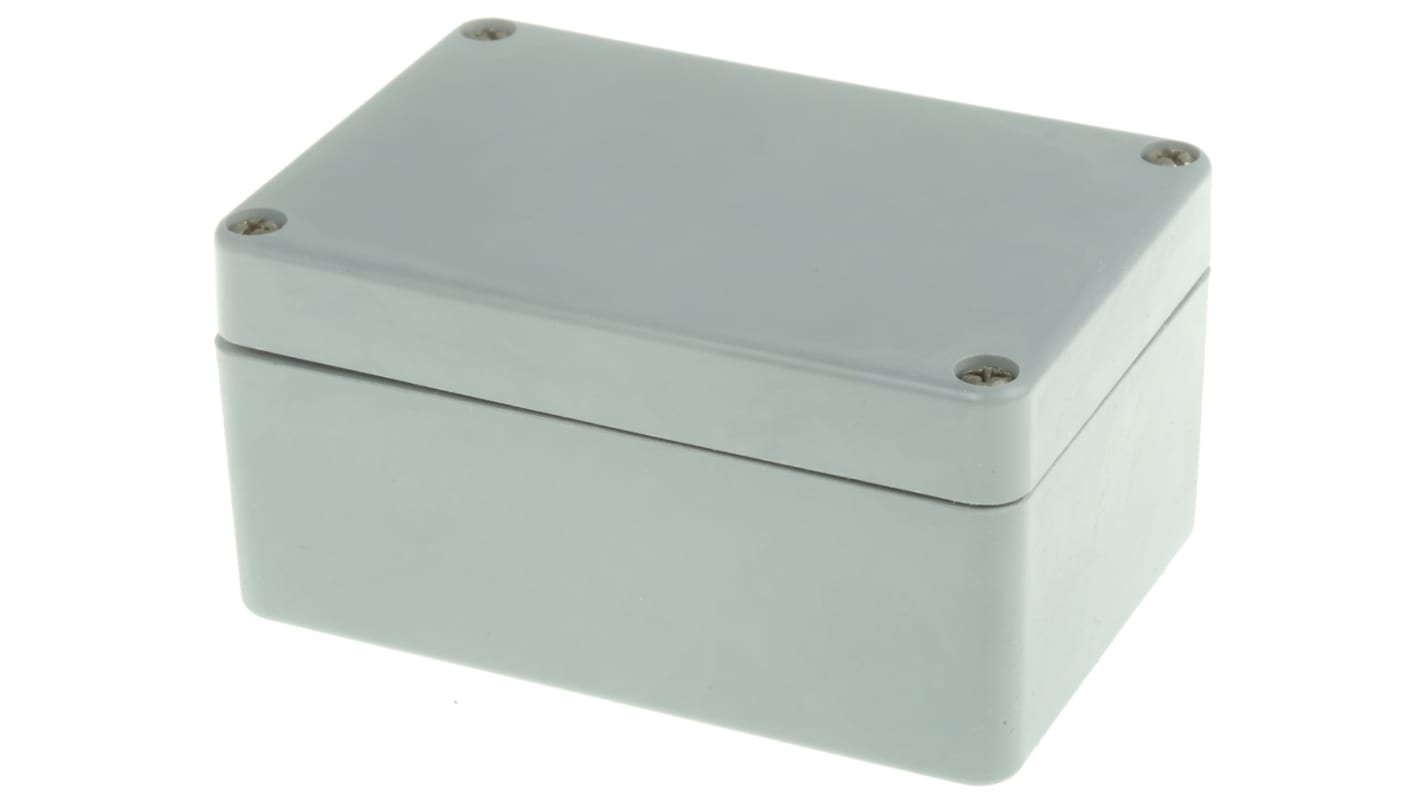 Fibox Euronord II Series Grey Polyester Enclosure, IP65, Grey Lid, 110 x 75 x 55mm