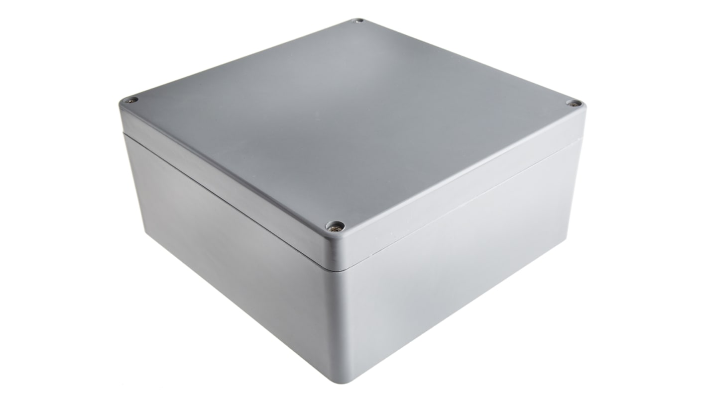 Caja Fibox de Poliéster Gris, 256 x 251 x 121mm, IP67