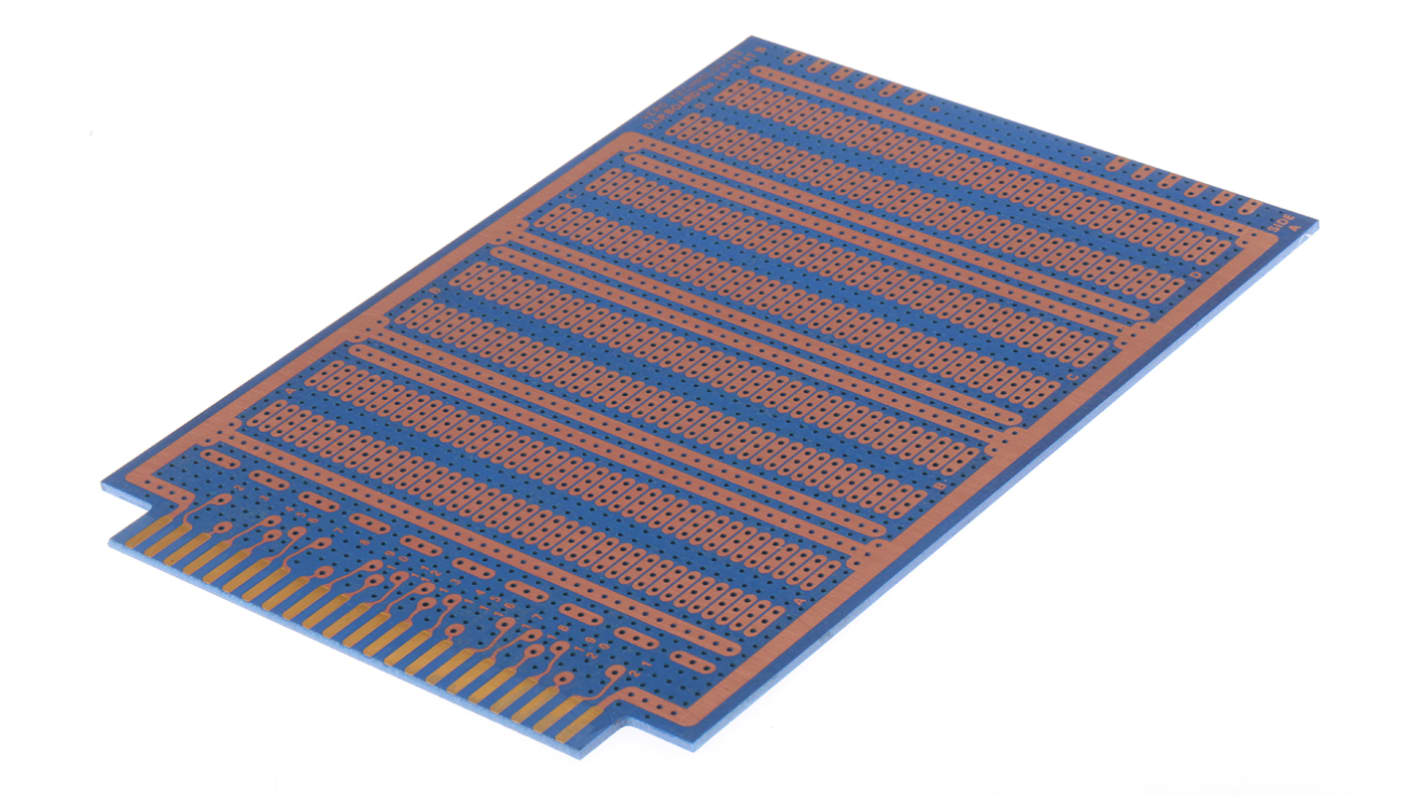 Vero Technologies Double Sided Matrix Board FR4 1.02mm Holes, 2.54 x 2.54mm Pitch, 165.1 x 114.3 x 1.6mm
