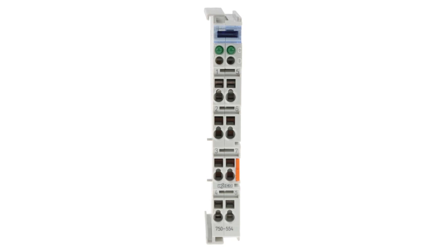 WAGO SYSMAC CJ, SYSMAC CP1H, SYSMAC CP1L Series PLC I/O Module for Use with 750 Series, Analogue