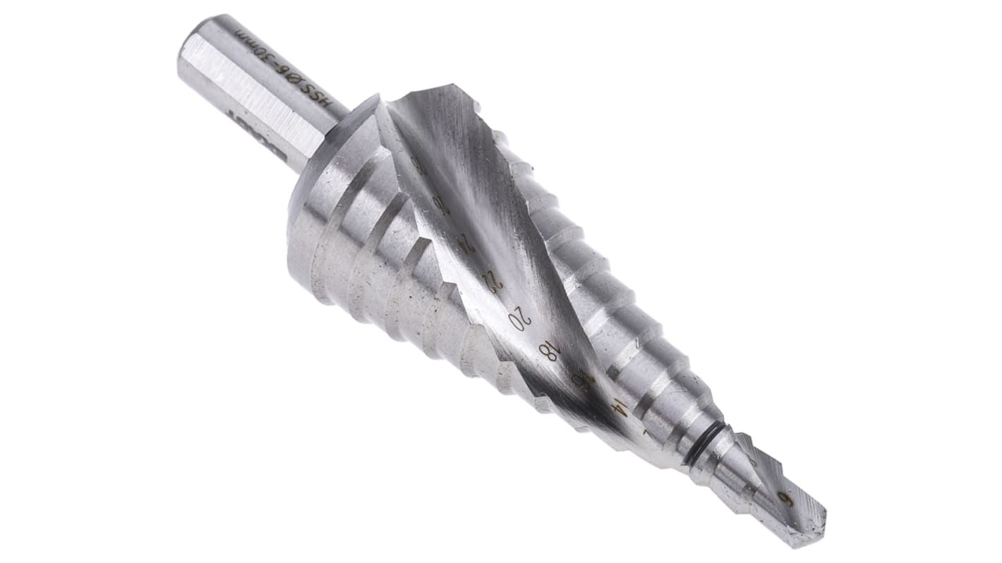 EXACT HSS Step Drill Bit 6mm x 30mm