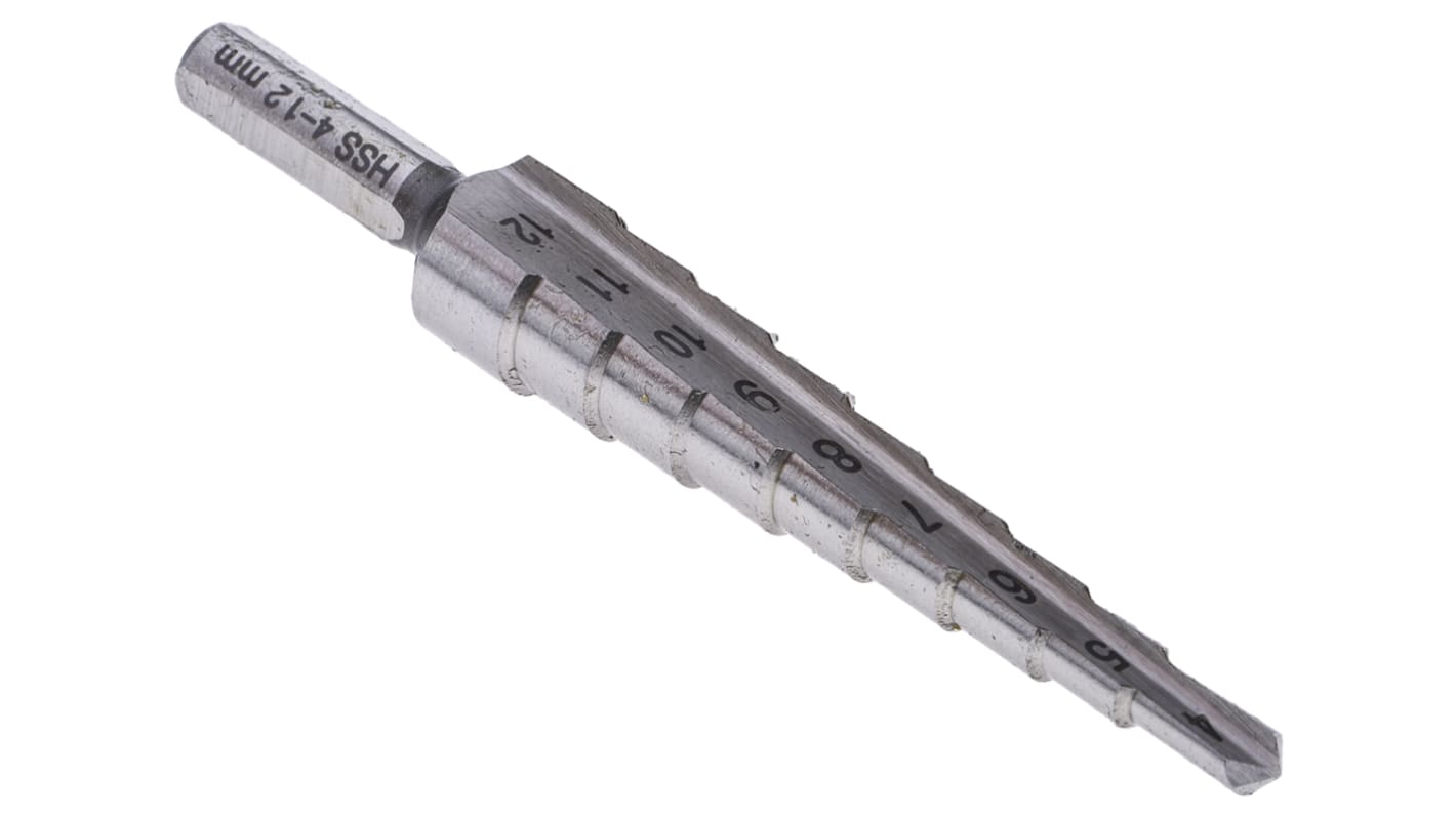 EXACT HSS Step Drill Bit 4mm x 12mm