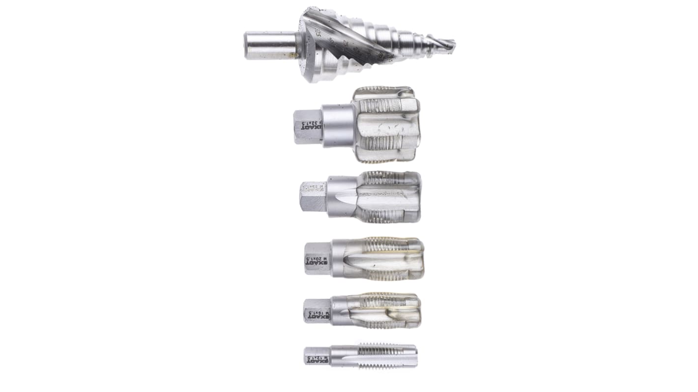 EXACT Tap & Drill Set, M12 to M32 Thread
