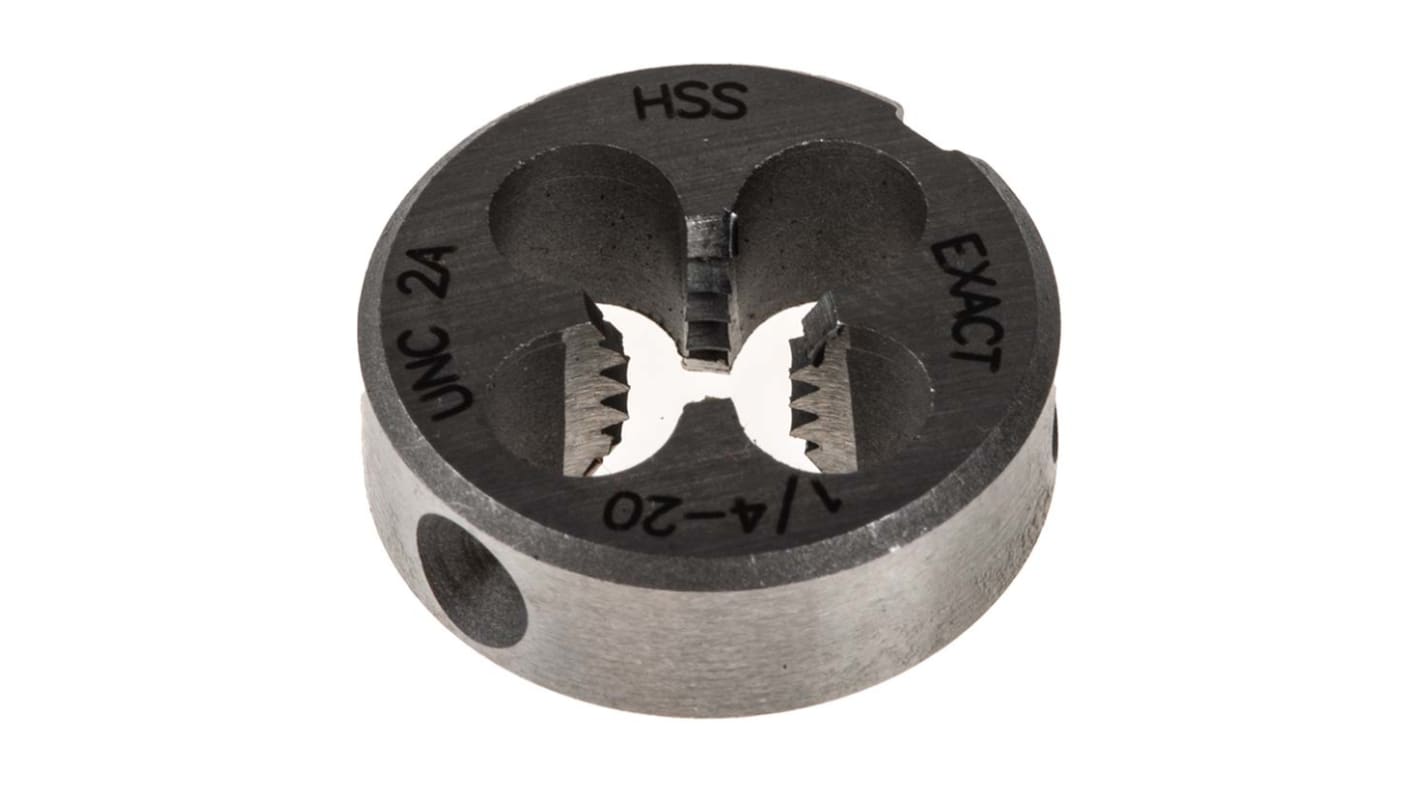 EXACT Thread Die, 1/4-20, 20mm od