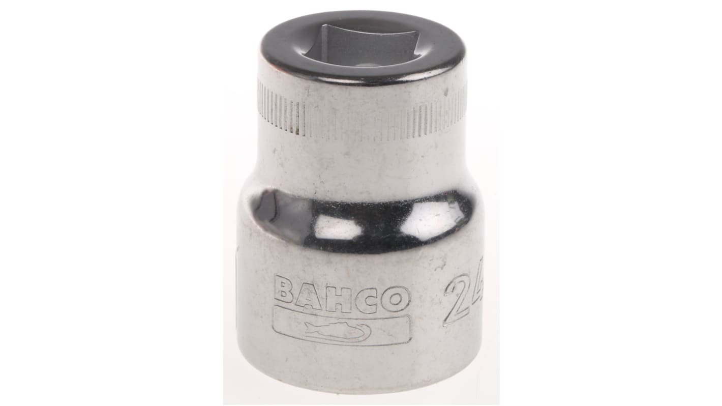 Bussola Bussola standard Bahco 7800DM-24, 24mm, attacco Quadrato 1/2 poll., lunghezza 41 mm, Lega d'acciaio