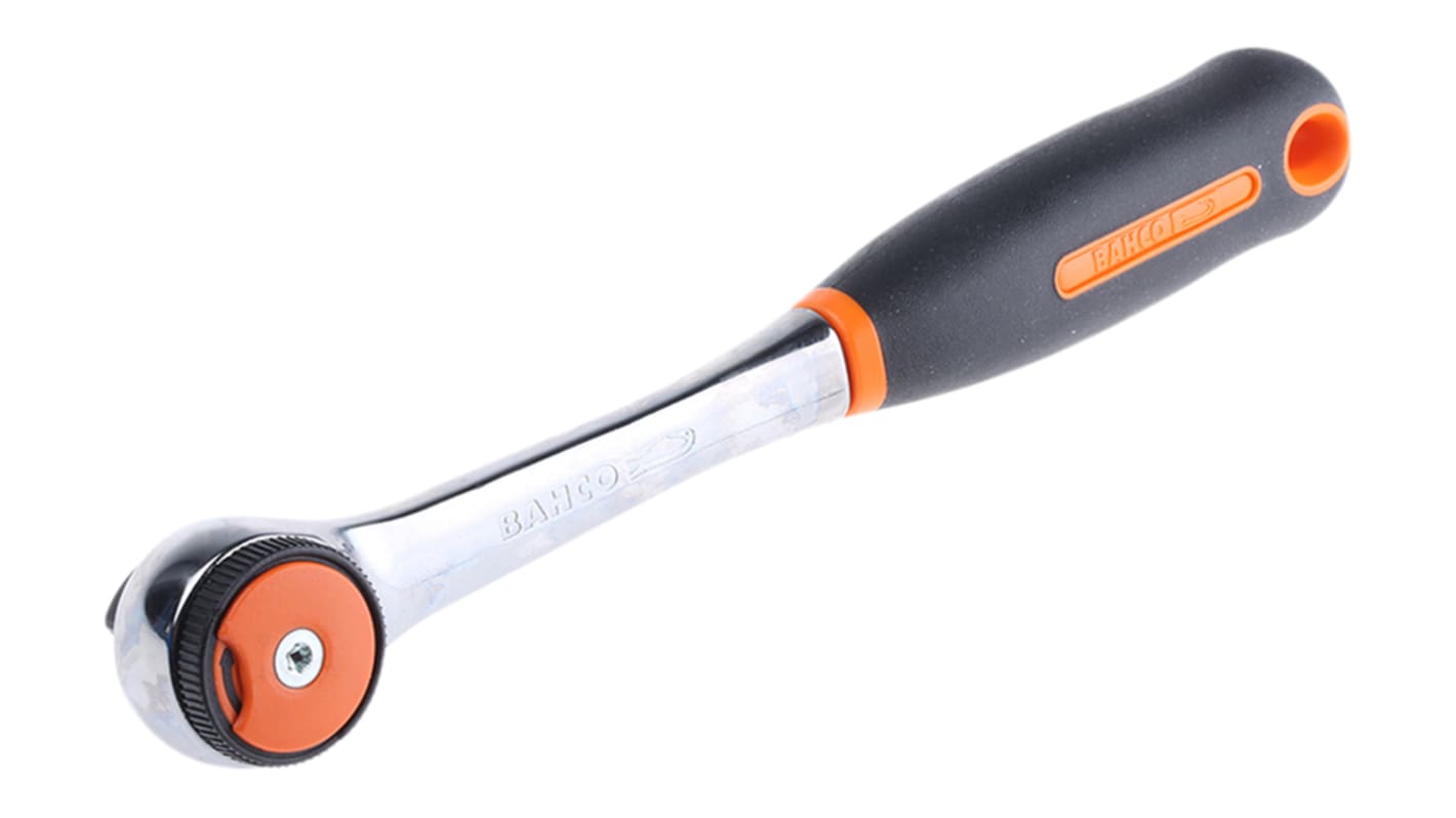 Bahco 1/2 in Square Ratchet with Ratchet Handle, 267 mm Overall
