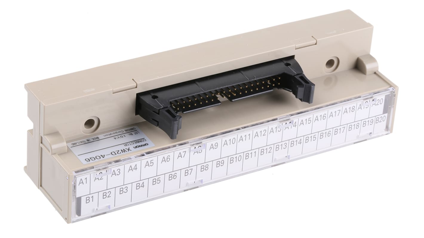 Omron Terminal Block for Use with CJ1M Series, 125 V