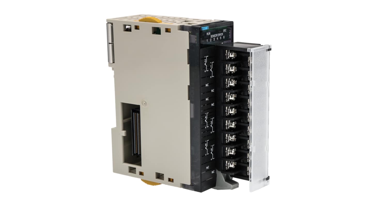 Módulo de expansión de autómata programable Omron CJ1W, para usar con Serie CJ1, 6 entradas tipo Termopar, 0 tipo