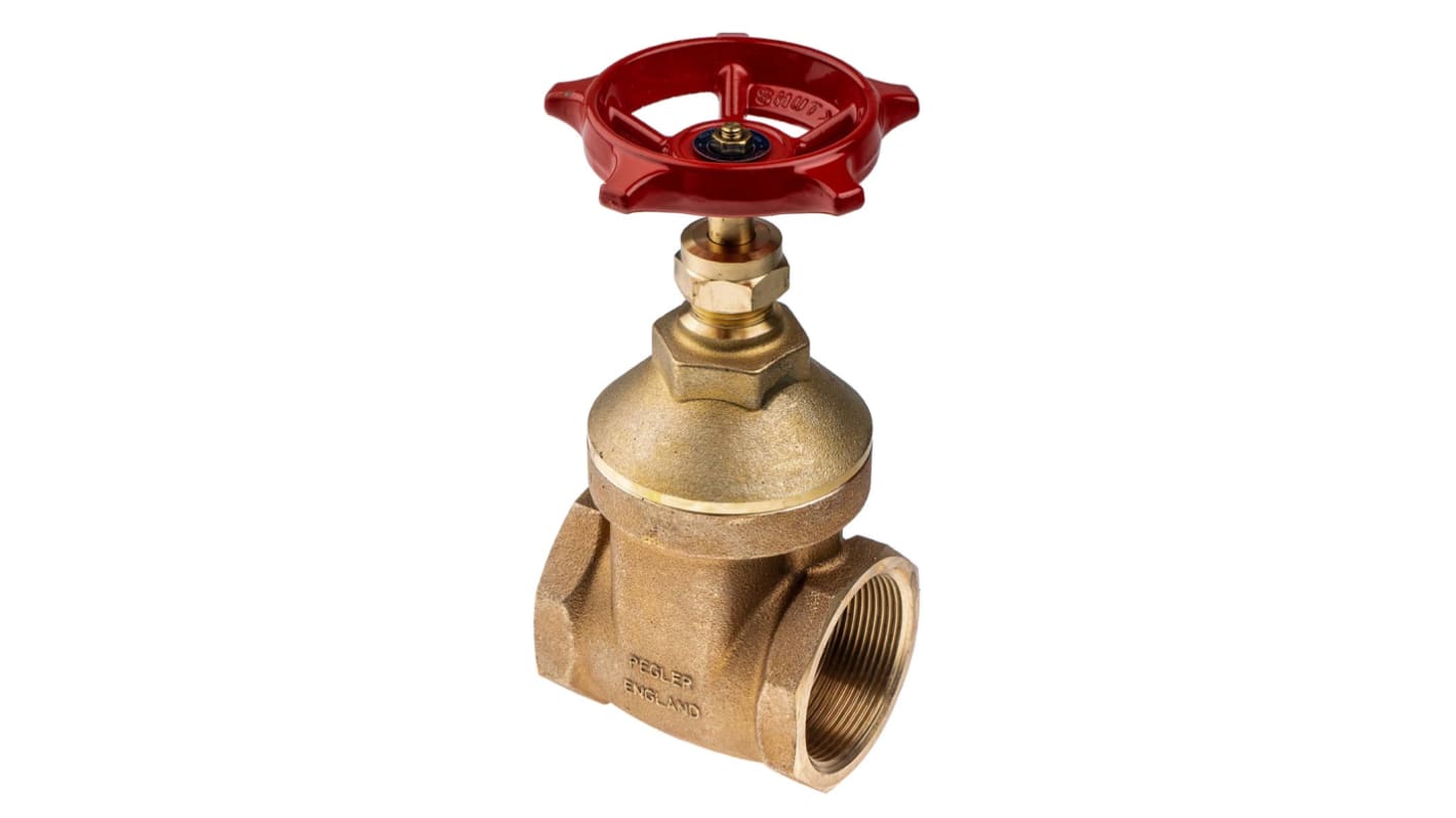 Valvola a saracinesca in Bronzo RS PRO, 20 bar max, connessione BSPT 2