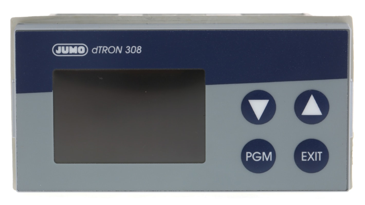 Rs-Online Termoregolatori PID Jumo dTRON 110 → 240 V ca 96 x 48 (1/8 DIN)mm 4 uscite Logico Relè
