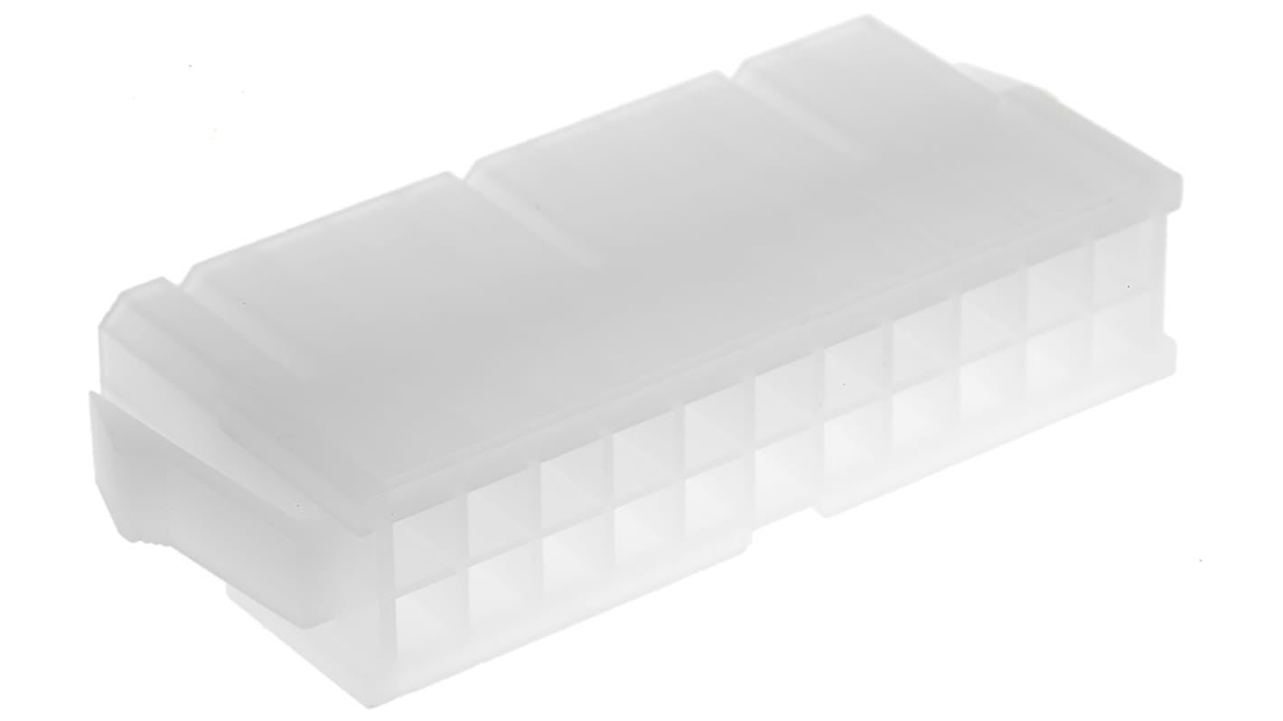 Molex, Mini-Fit Jr Male Connector Housing, 4.2mm Pitch, 22 Way, 2 Row