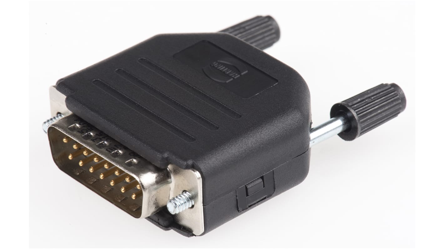 Connettore D-Sub HARTING, Maschio, 15 vie, terminazione a saldare
