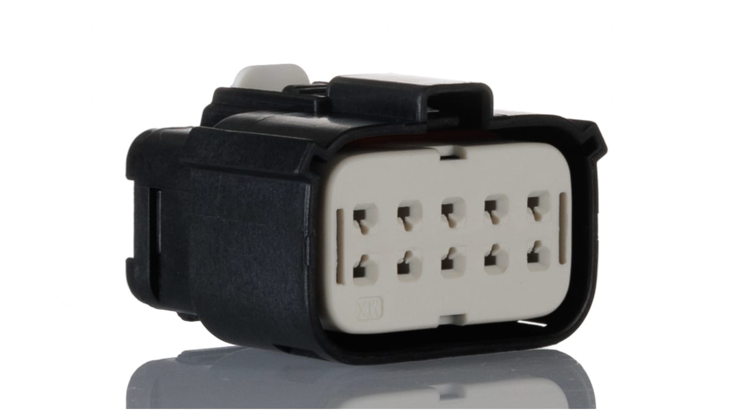 Molex, MX150L Female Connector Housing, 5.84mm Pitch, 10 Way, 2 Row