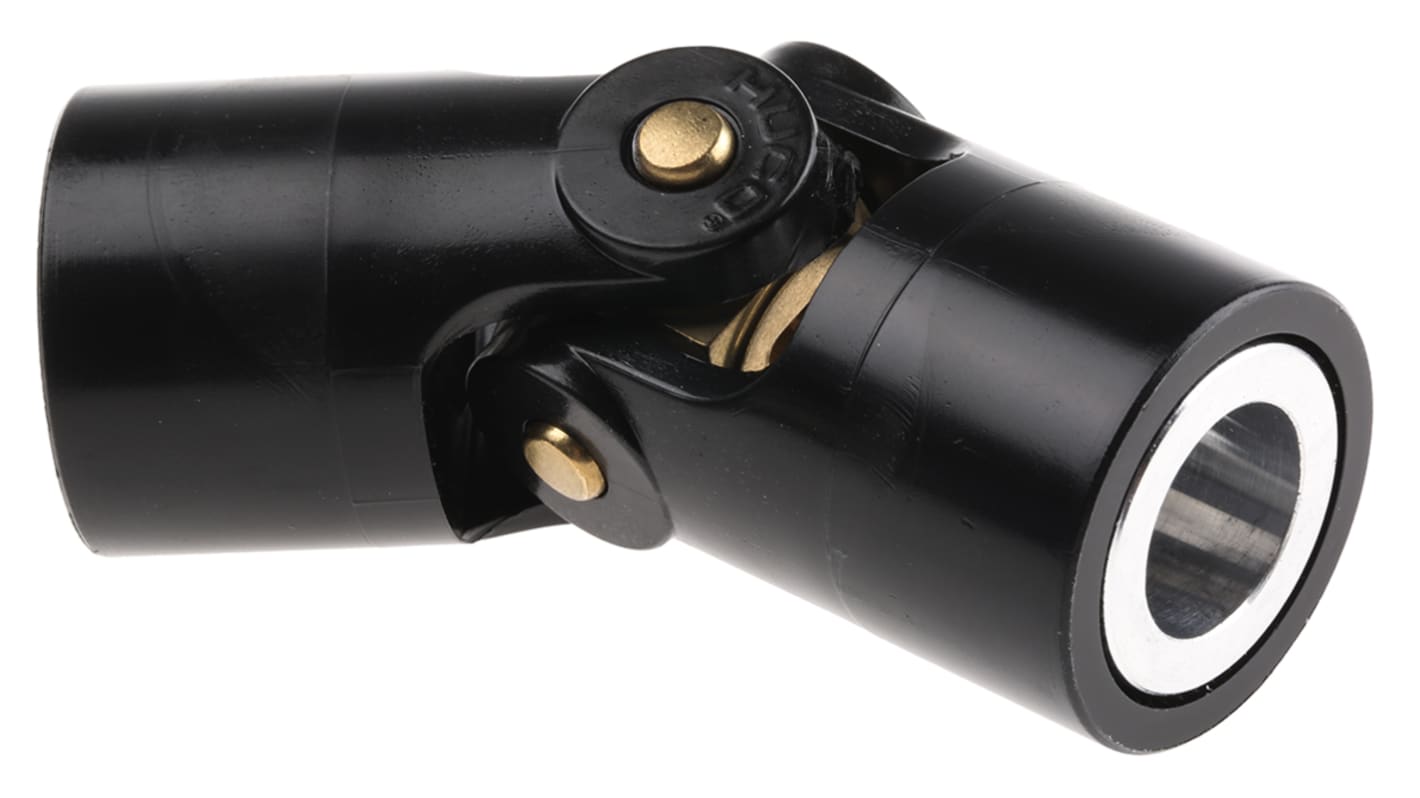 Huco Universal Joint 105.32.4242, Single, Plain, Bore 16 x 16mm, 86mm Length