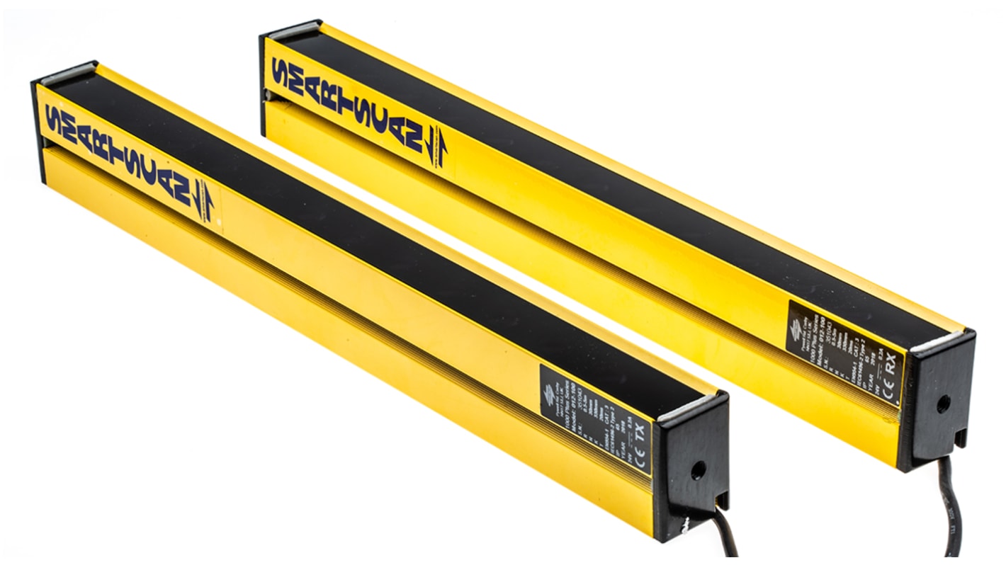 Smartscan 1K3 Series Light Curtain, Sender & Receiver, 12 Beam(s), 30mm Resolution