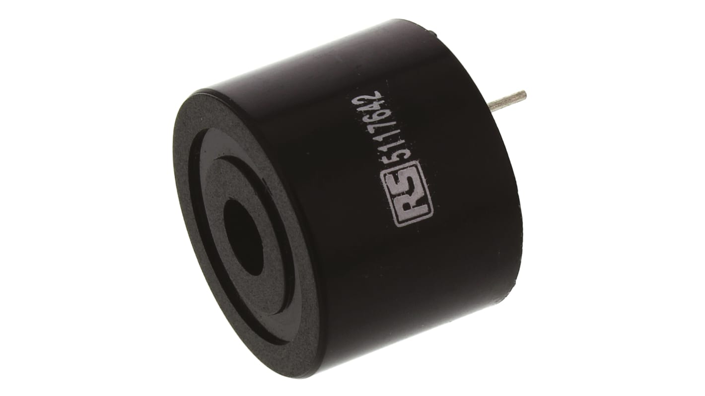 Buzzer piézo RS PRO 80dB Continu, 16V c.c. max, Traversant