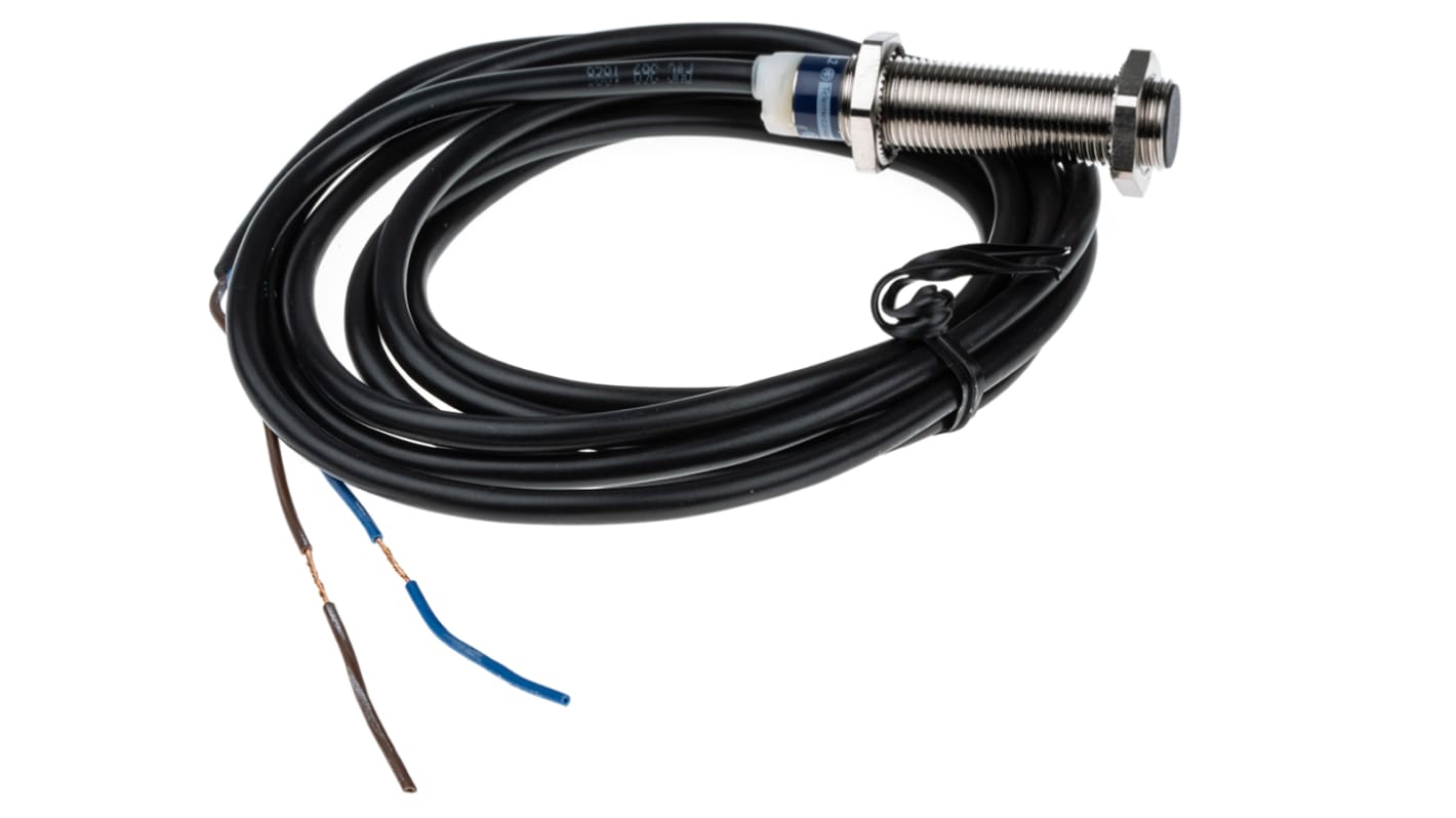 Rs-Online Sensore di prossimità Cilindro filettato Telemecanique Sensors M12 rilevamento 2 mm 12 → 48 V c.c
