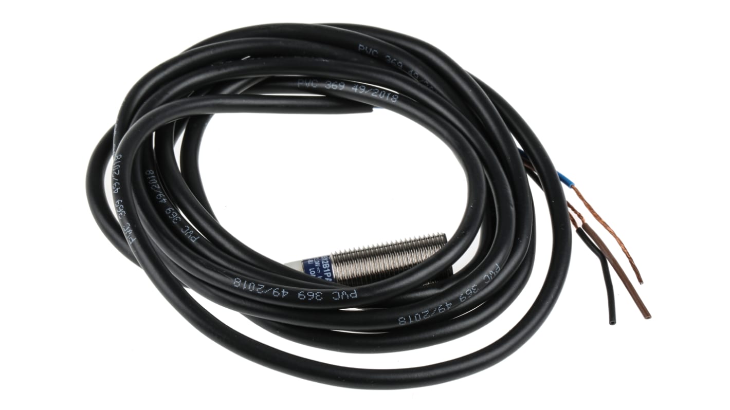 Rs-Online Sensore di prossimità Cilindro filettato Telemecanique Sensors M12 rilevamento 2 mm 10 36 V c.c