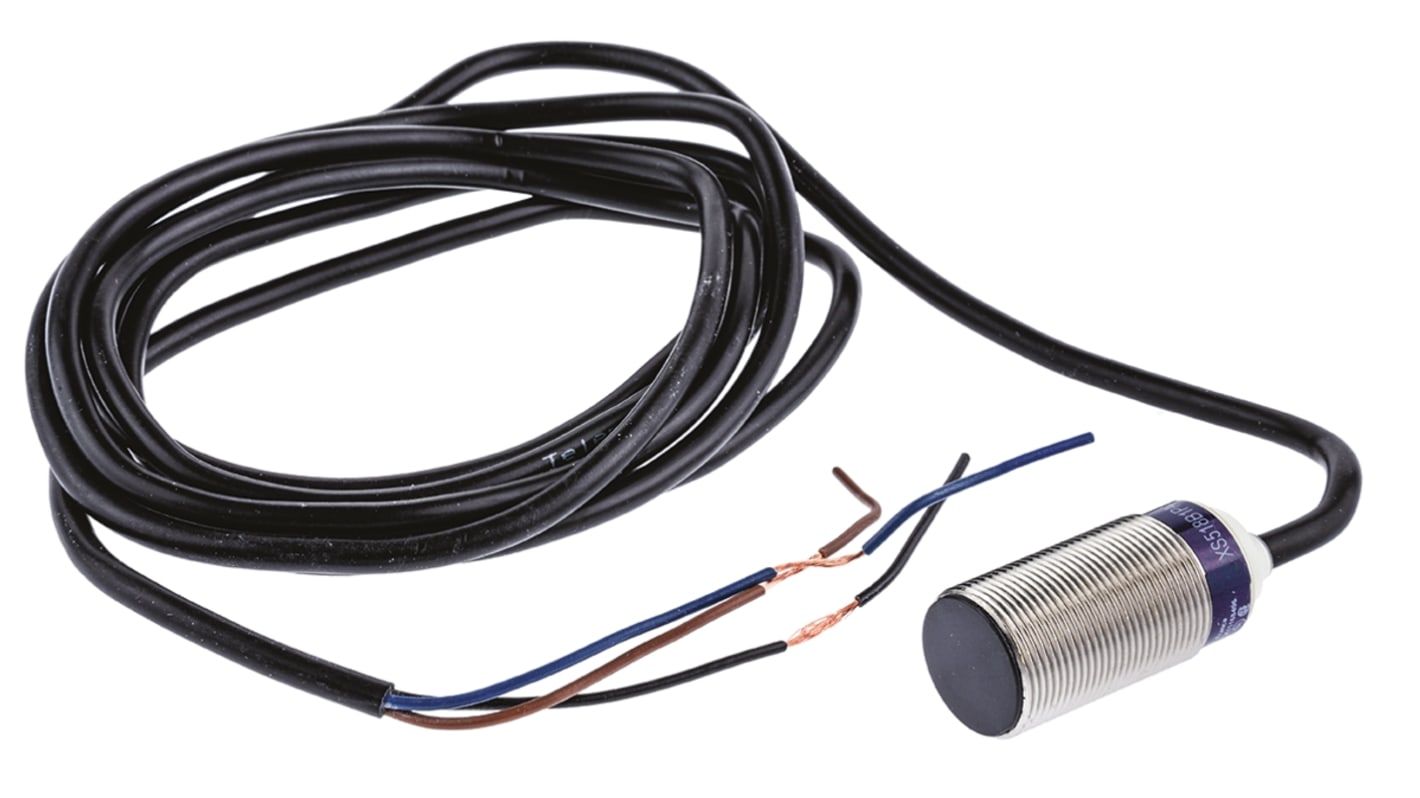 Rs-Online Sensore di prossimità Cilindro filettato Telemecanique Sensors M18 rilevamento 5 mm 10 36 V c.c
