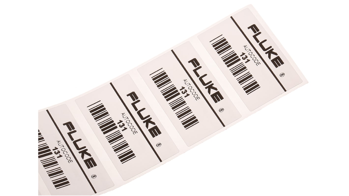 Fluke AUTOB PAT Testing Label, For Use With 6000 Series