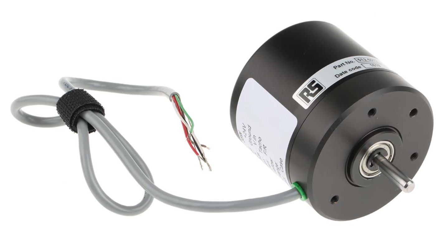 McLennan Servo Supplies Brushless DC Motor, 35 W, 24 V dc, 0.11 Nm, 3650 rpm, 5.99mm Shaft Diameter