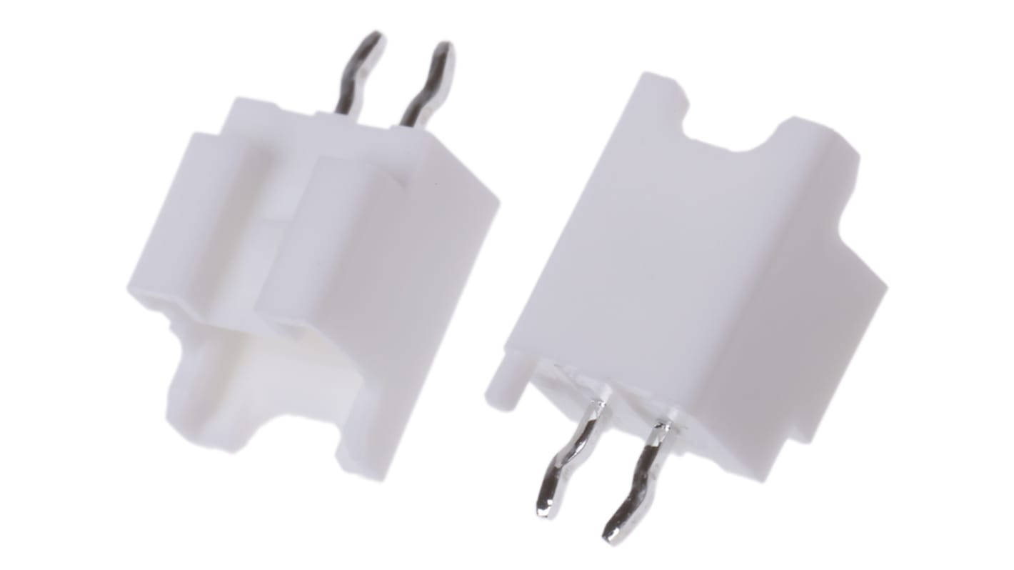 Wtyk PCB 2-pinowe raster: 2.0mm -rzędowe JST Przewlekany 3.0A 250.0 V.