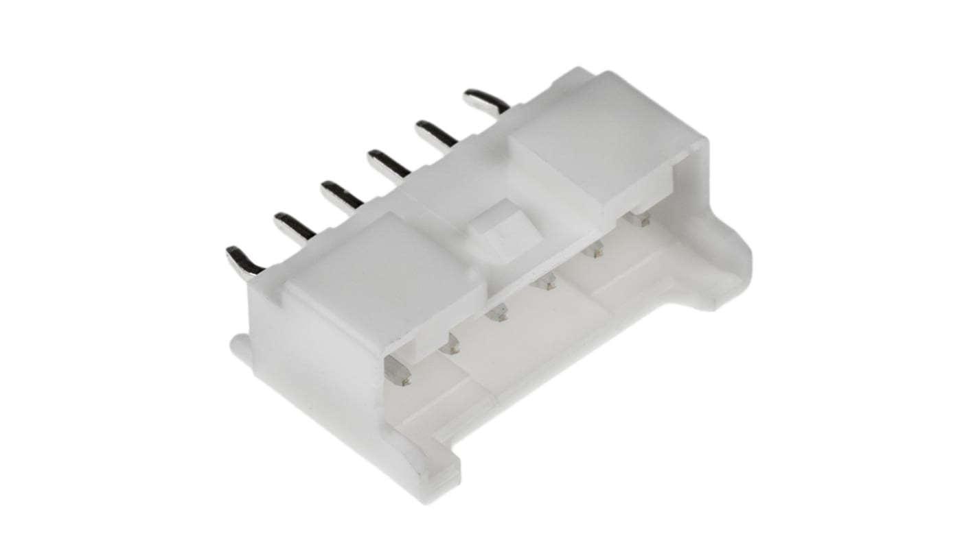 Wtyk PCB 6-pinowe raster: 2.0mm -rzędowe JST Przewlekany 3.0A 250.0 V.