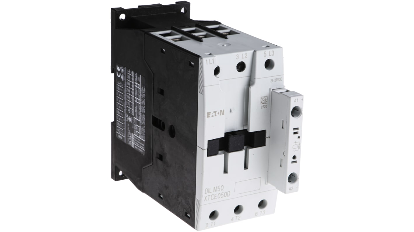 【予約販売】本 3極 A 50 電磁接触器 Eaton | DILM50(RDC24) 277844 24 400 dc V スイッチ、開閉器