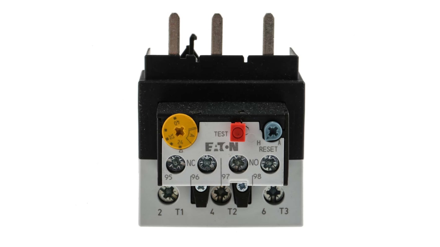 Eaton Overload Relay 1NO + 1NC, 24 → 40 A F.L.C, 40 A Contact Rating, 7.5 W, 500 Vac