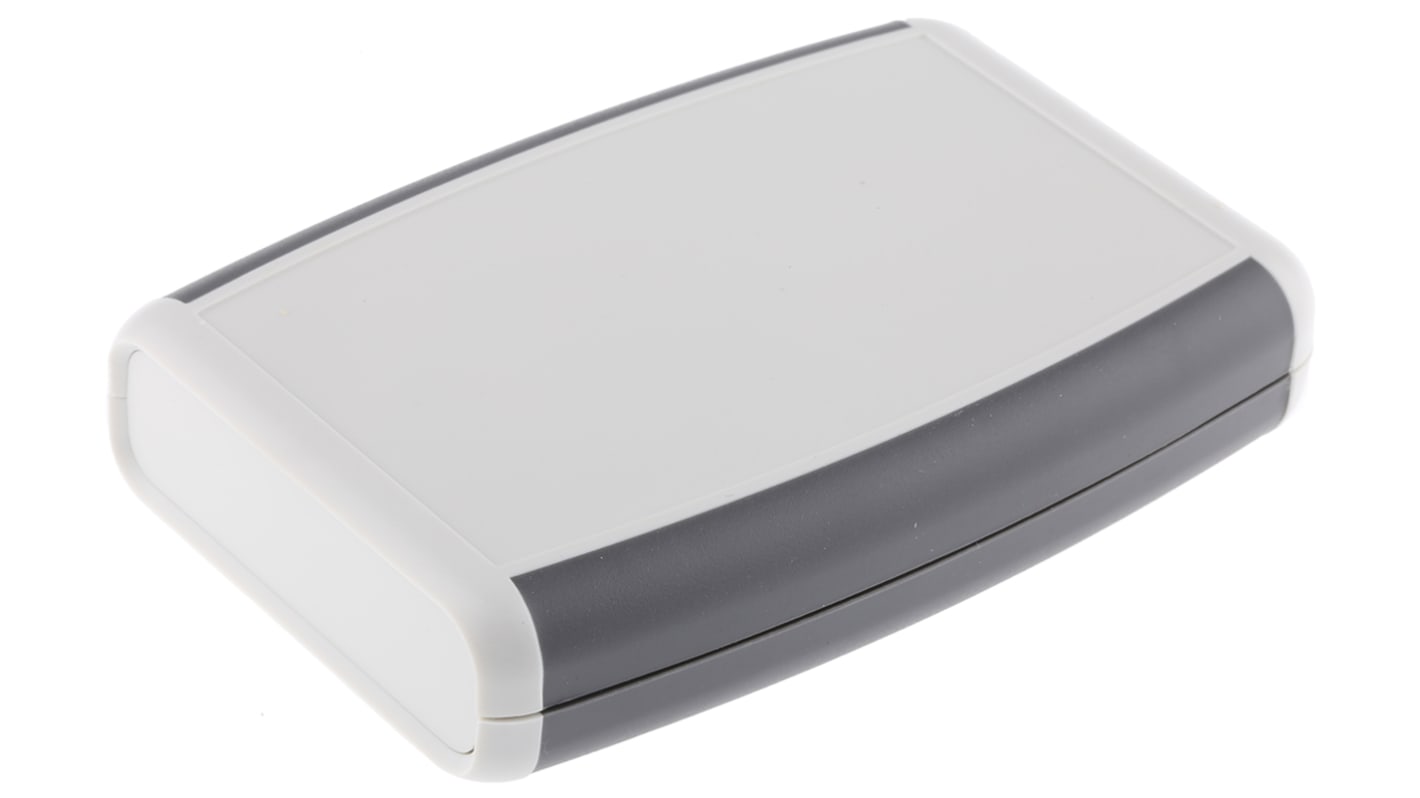 Caja portátil Hammond de ABS Gris, 117 x 79 x 24mm, , , muesca de teclado, IP54