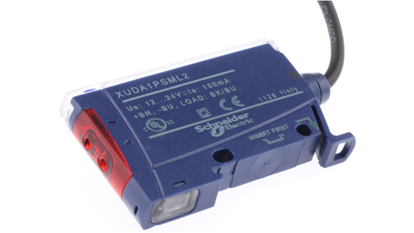 Sensore per fibre ottiche Telemecanique Sensors, PNP, Plastica, 12 → 24 V c.c.