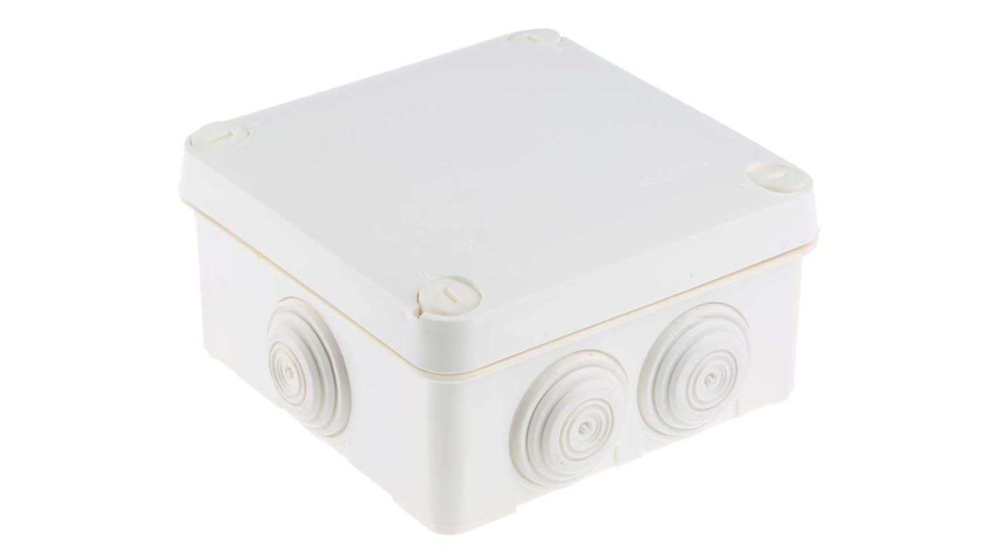Legrand Plexo Series Grey Plastic Junction Box, IP55, 105 x 105 x 55mm