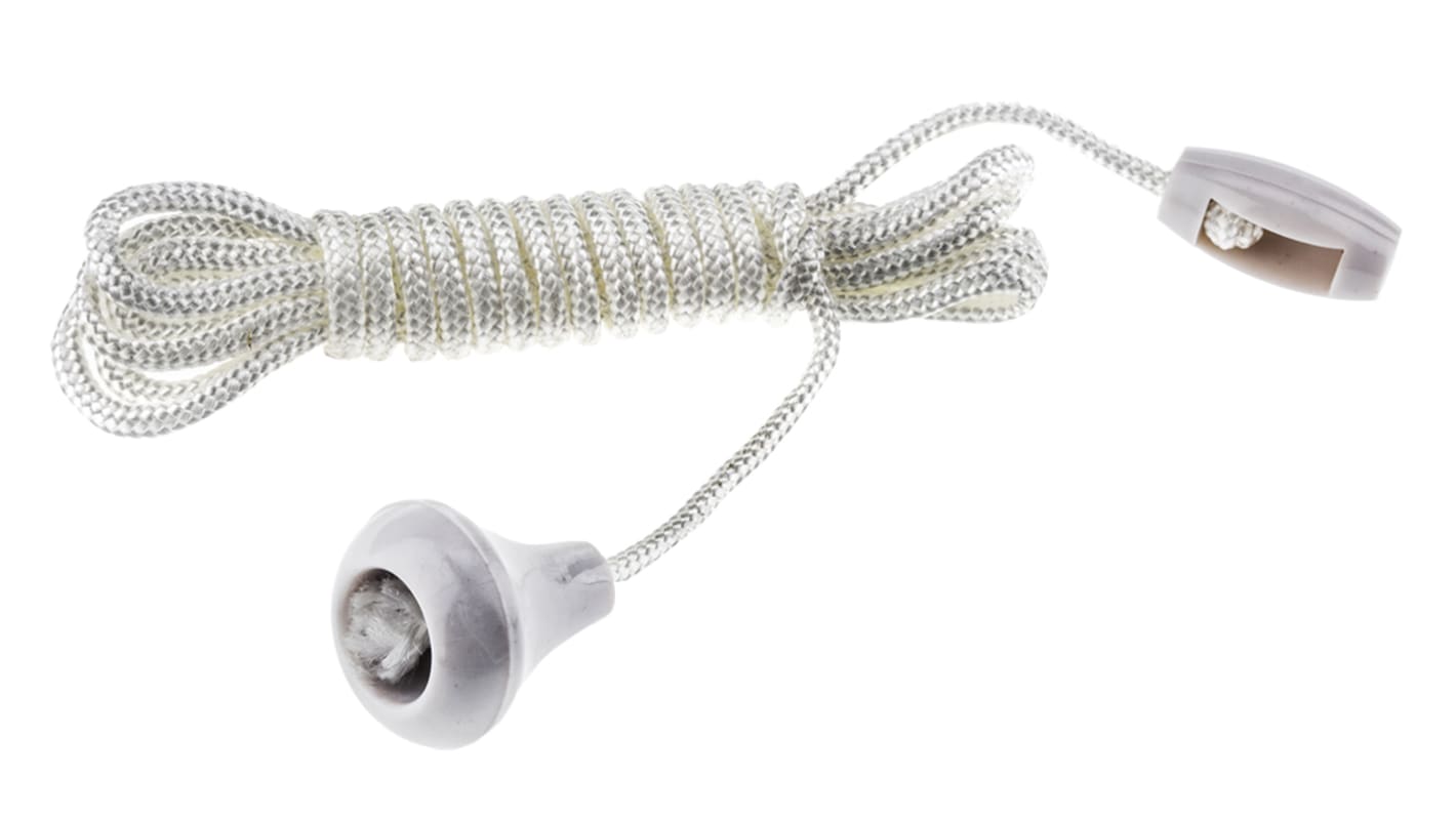 MK Electric White Ceiling Pull Cord