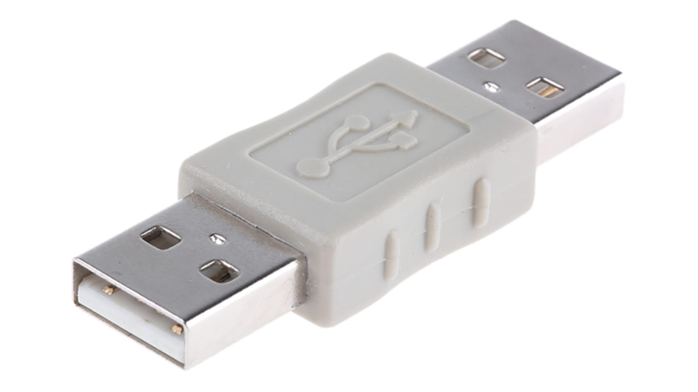 RS PRO USB A Male to USB A Male Adapter