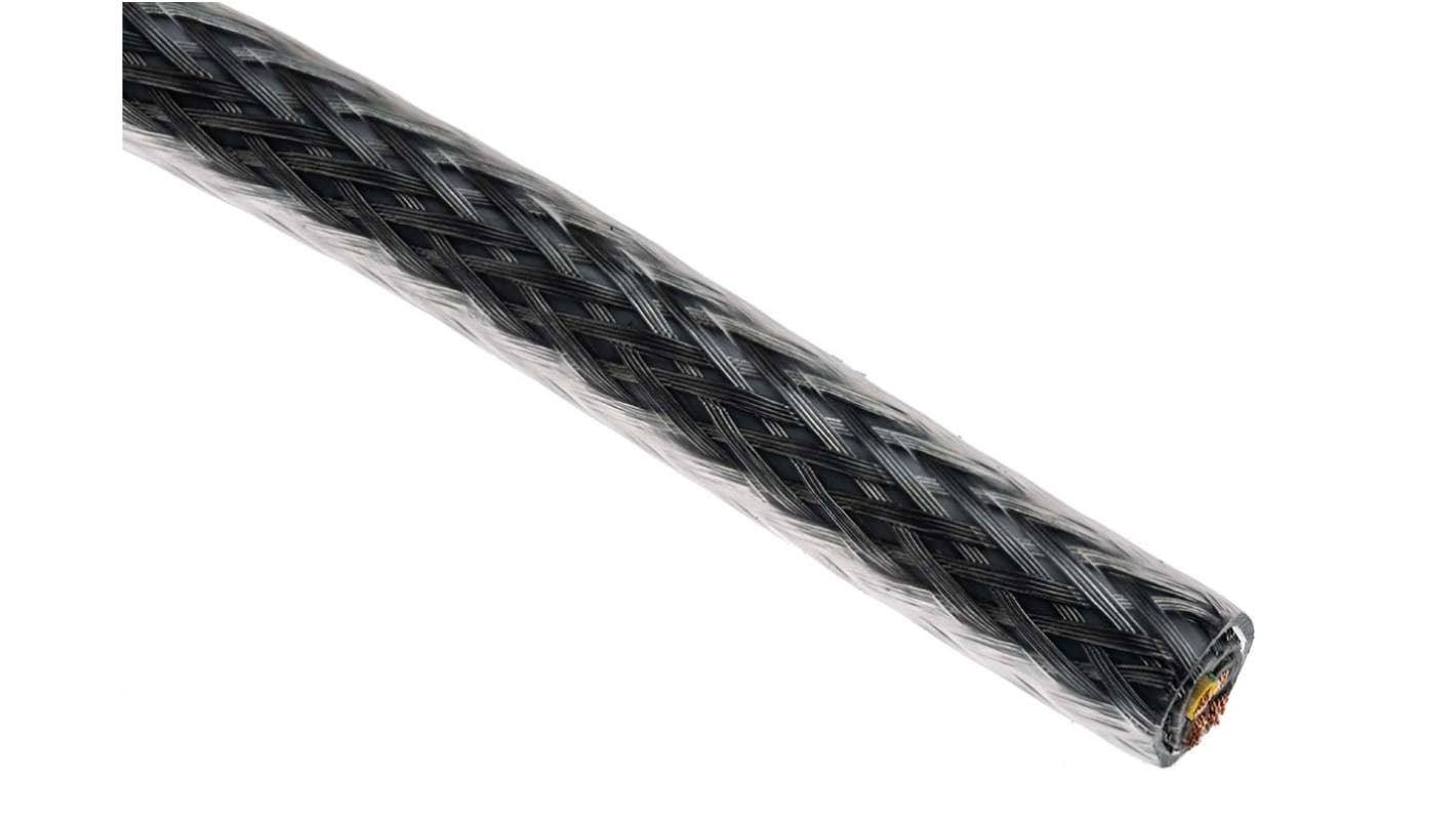 Belden Belden SY Control Cable, 4 Cores, 1.5 mm², SY, Screened, 100m, Transparent PVC Sheath, 15 AWG