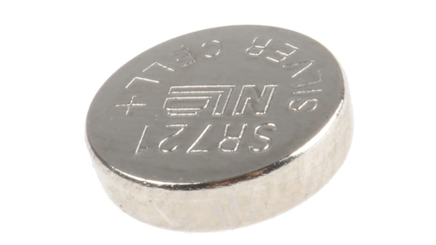 RS PRO SR58 Button Battery, 1.55V, 7.9mm Diameter