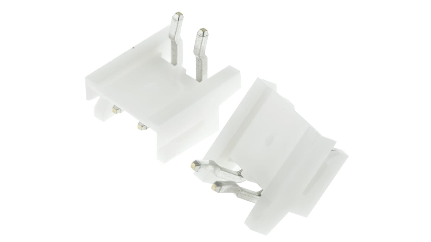Wtyk PCB 2-pinowe raster: 2.5mm -rzędowe JST Przewlekany 3.0A 250.0 V.