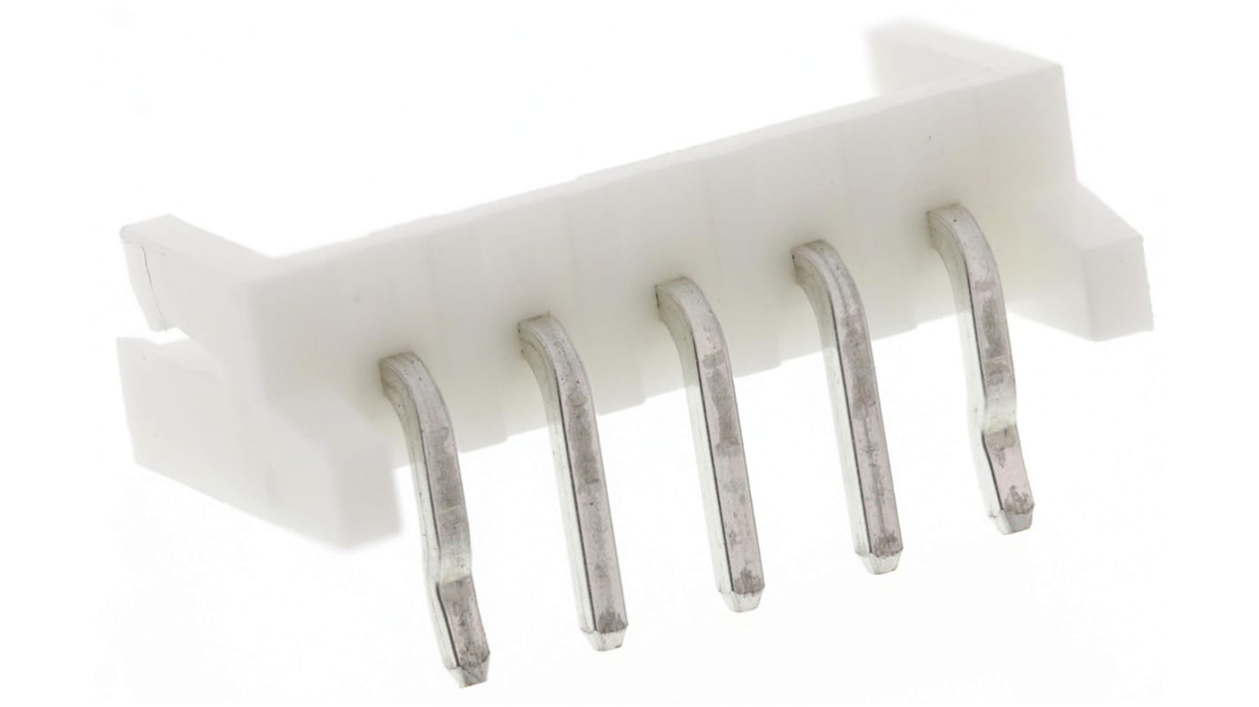 Wtyk PCB 5-pinowe raster: 2.5mm -rzędowe JST Przewlekany 3.0A 250.0 V.