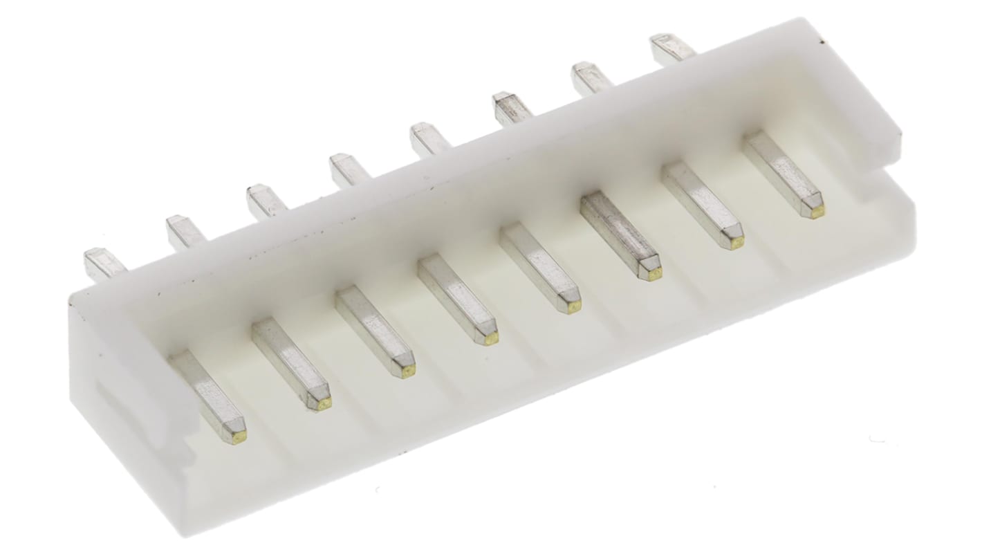 JST EH Series Straight Through Hole PCB Header, 8 Contact(s), 2.5mm Pitch, 1 Row(s), Shrouded