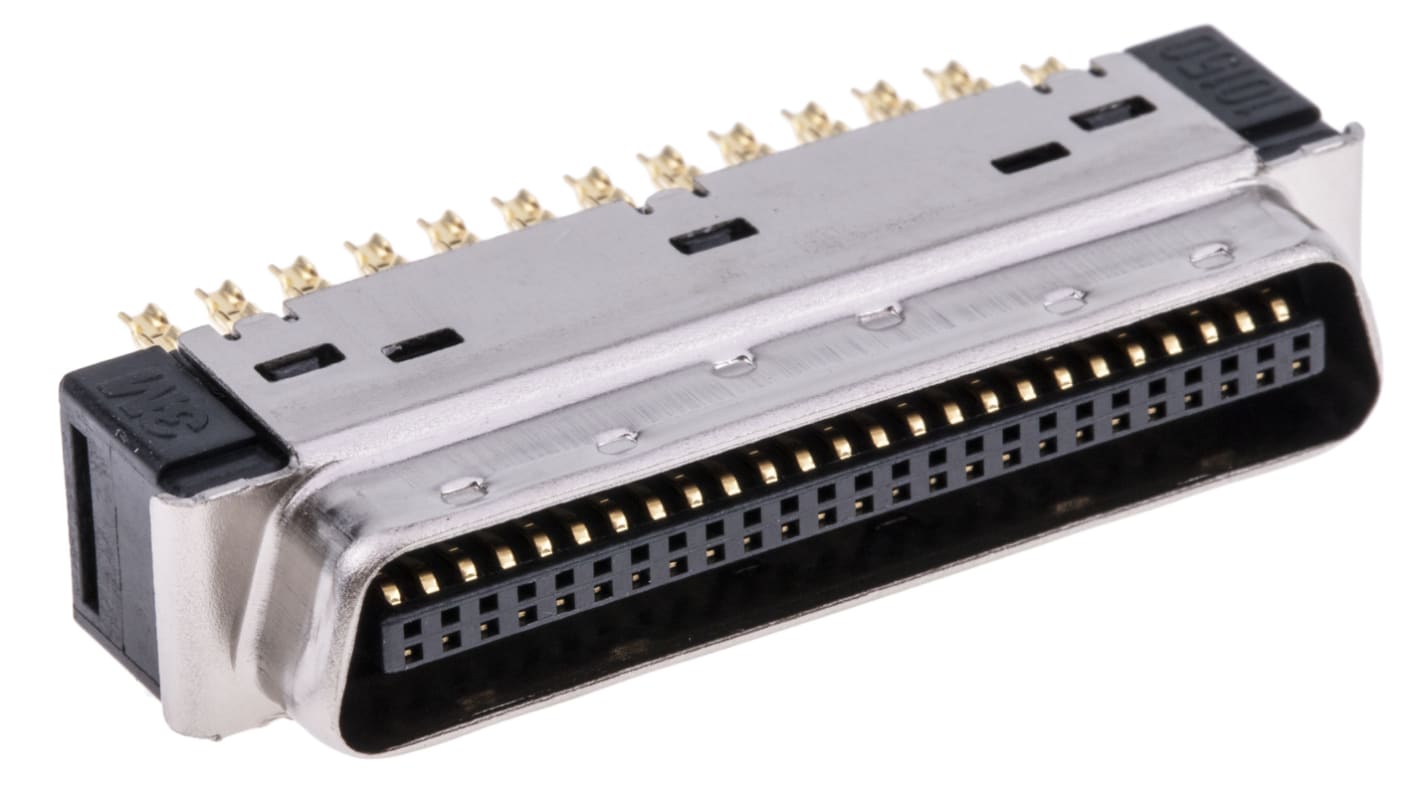 3M SCSI-Steckverbinder 50-polig Stecker gerade, Kabelmontage, 2.54mm, Serie Löten