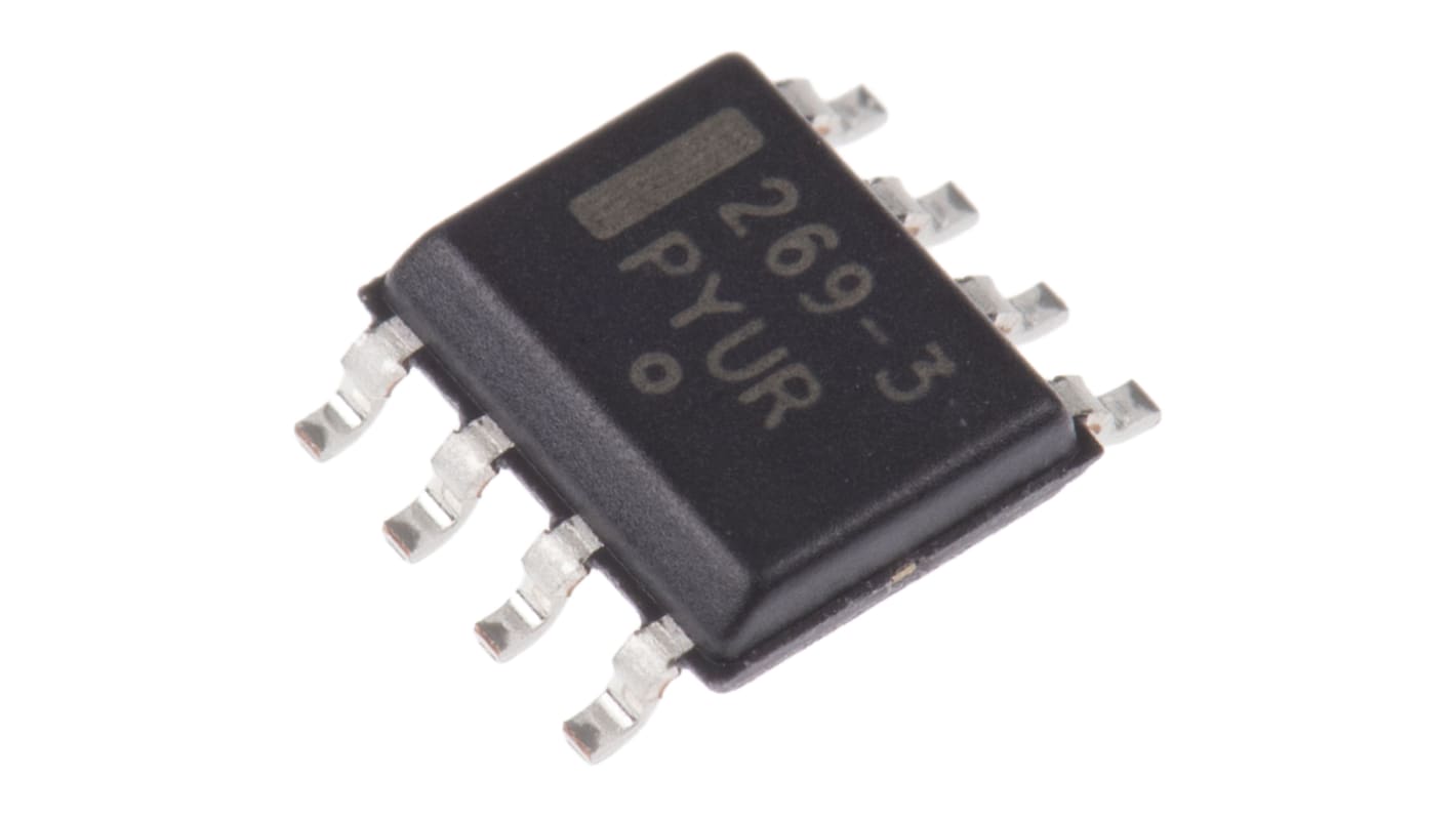 onsemi LDO稳压芯片, 3.3 V输出, 800mA最大输出, 单路输出, SOIC, 8针, 贴片安装, -40°C→+125 °C, ±1%精度