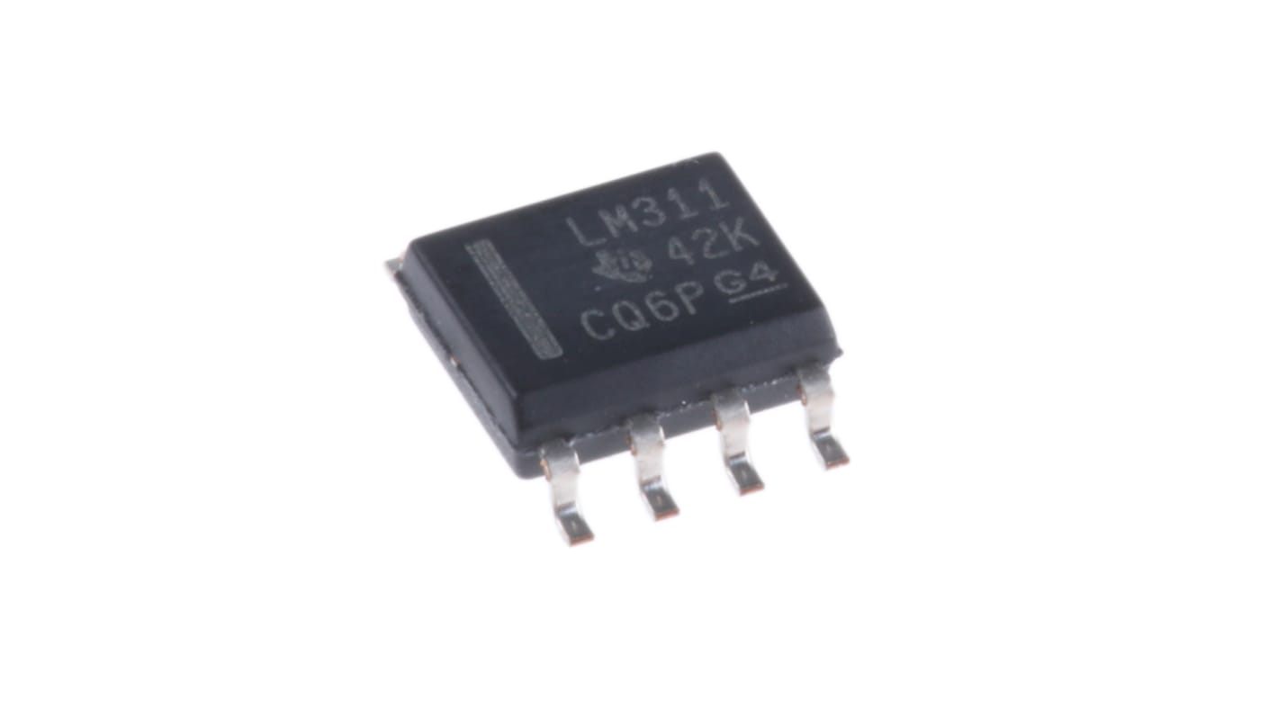 Texas Instruments Komparator Universal SOIC Dual, Single Open Collector/Emitter 0.165μs 1-Kanal 8-Pin 5 → 28 V