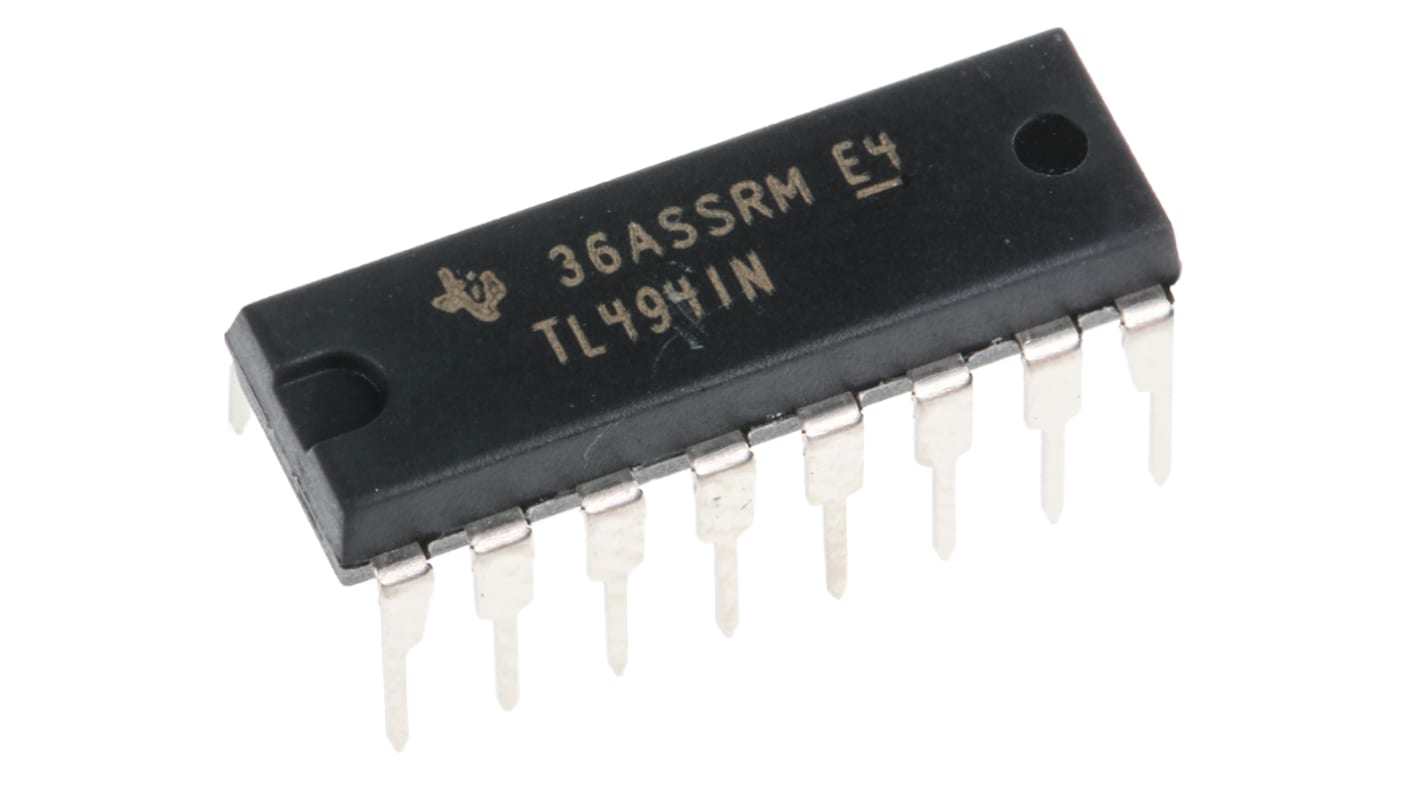 Kontroler PWM 300 kHz Otwór przezierny 16 -pinowy Texas Instruments PDIP