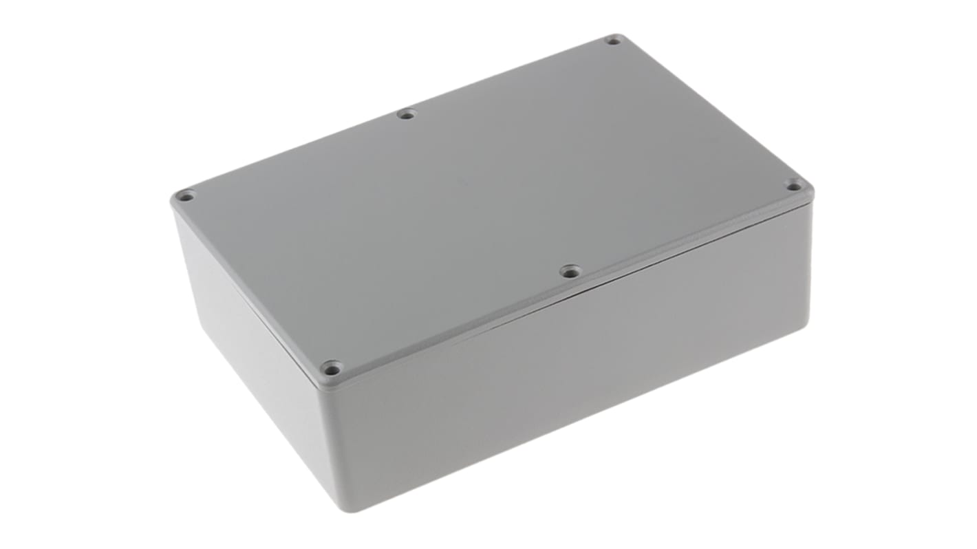 Boîtier RS PRO en Fonte d'aluminium, 171.9 x 120.9 x 55mm, Gris, Blindé
