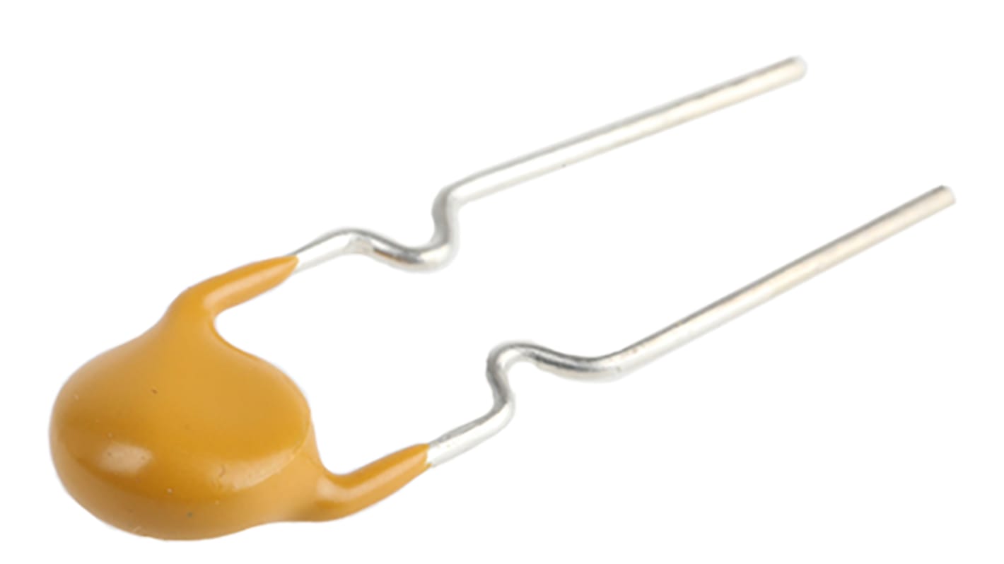 Fusibile ripristinabile Littelfuse, intervento a 340mA in 3s, 60V, tenuta 0.17A, 8Ω max