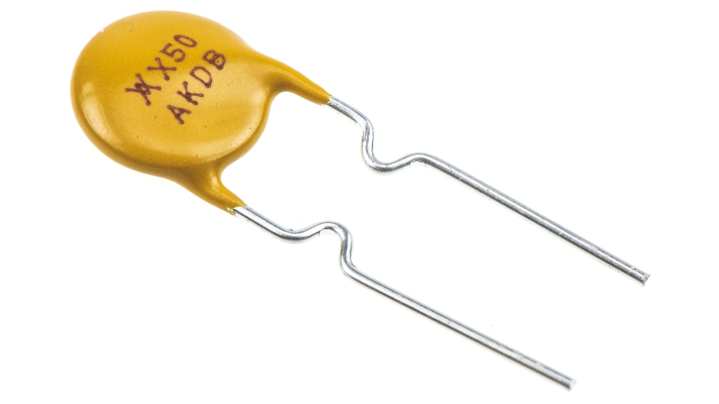 Littelfuse 0.5A Resettable Fuse, 72V