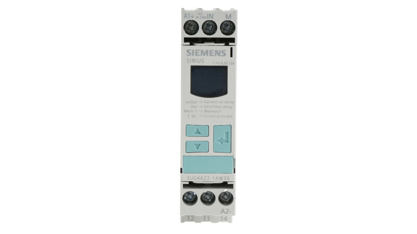 Relè di monitoraggio Corrente Siemens 3UG4622-1AW30 serie 3UG4, SPDT